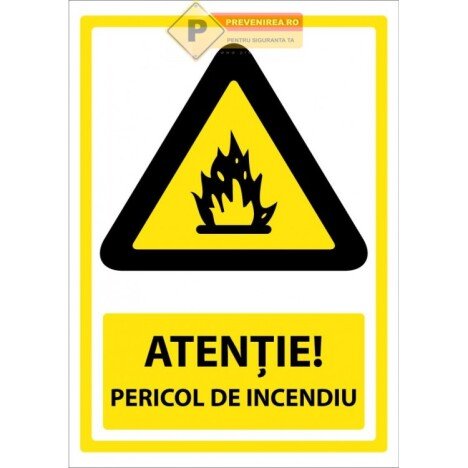 Indicator pentru pericol de incendiu