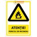 Indicatoare pentru pericol de incendiu